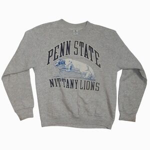 Vintage Penn State Nittany Lions Sweatshirt Mens Medium Gray Galt Sand  90s USA